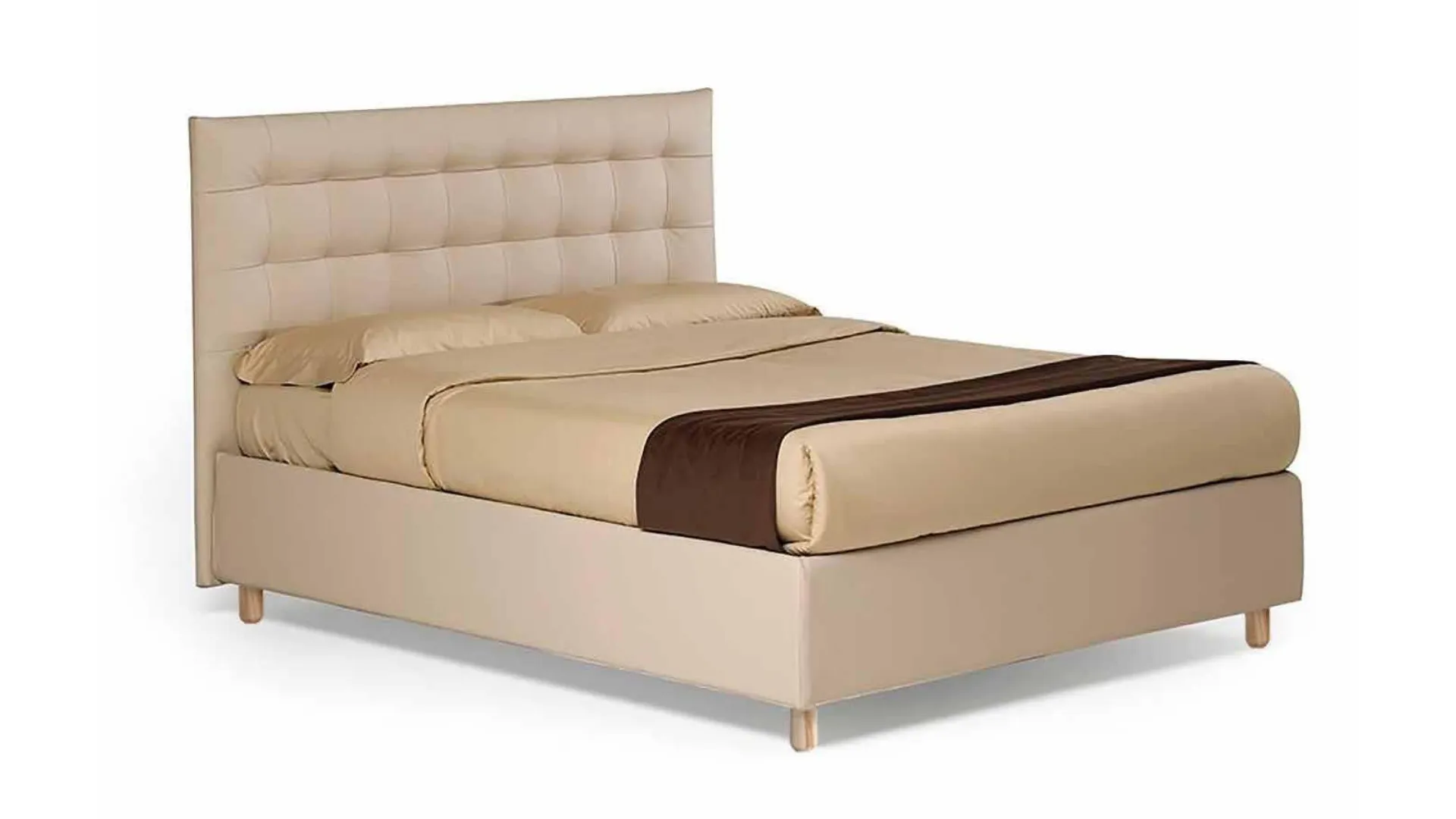 Giulia double bed with storage box.