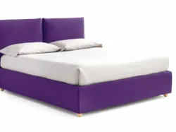 Double bed Bridge with comfortable padded headboard.