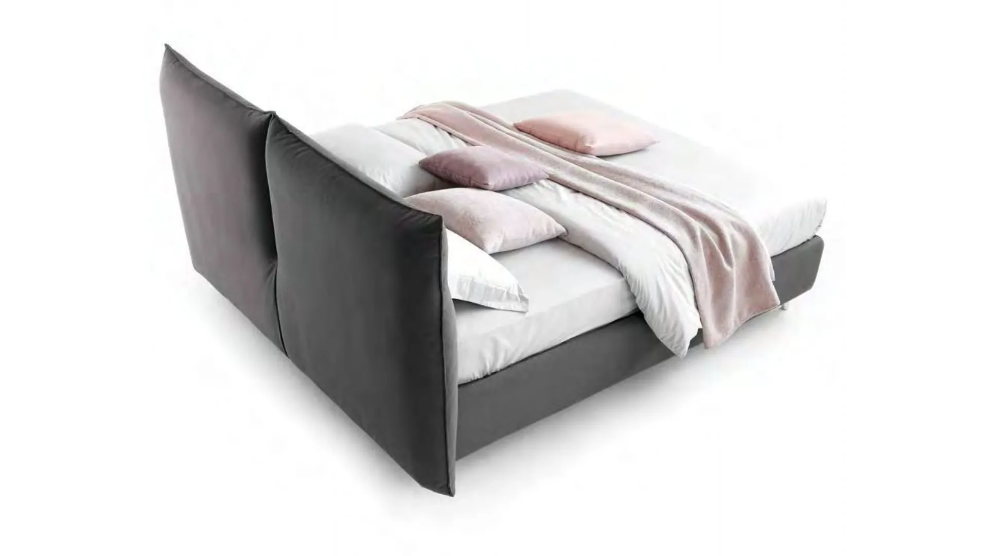 Double bed Cefalù with storage compartment