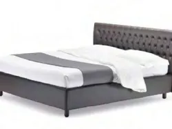 Double bed upholstered model Dizzy