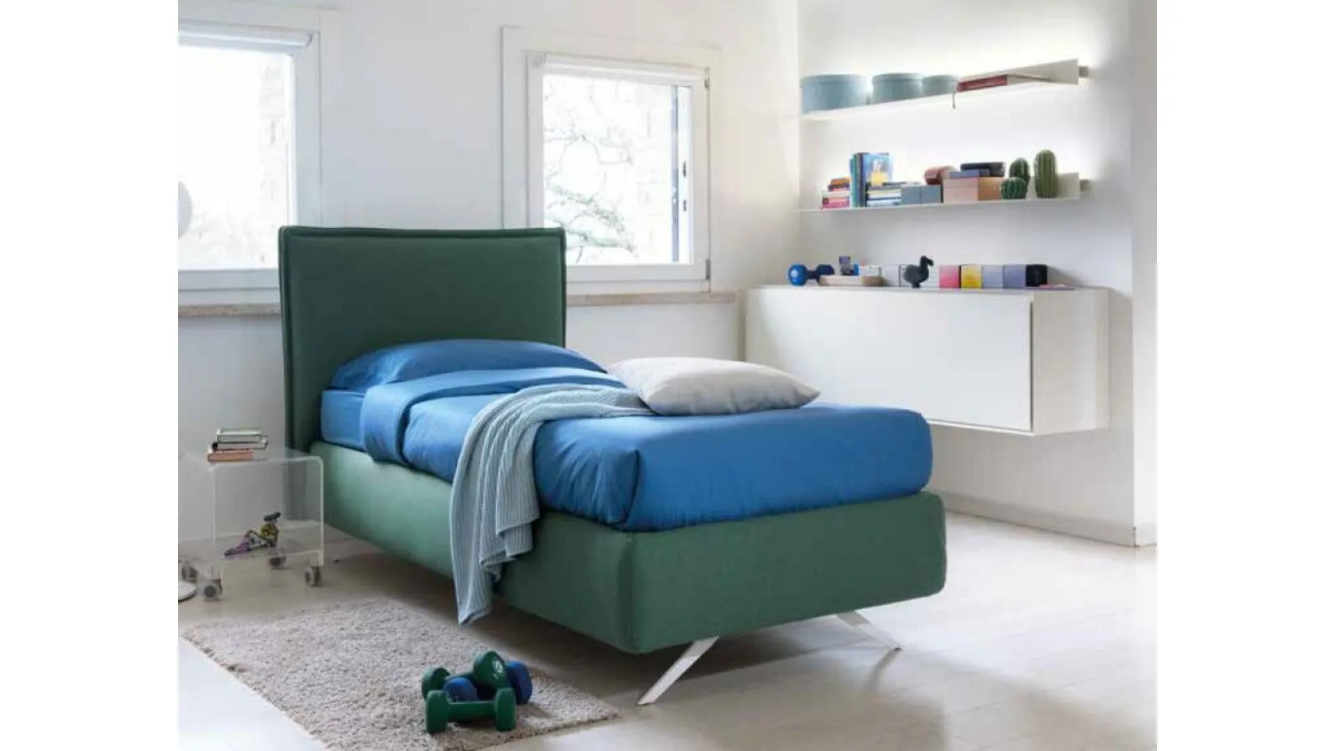 Single bed Moody with removable cover