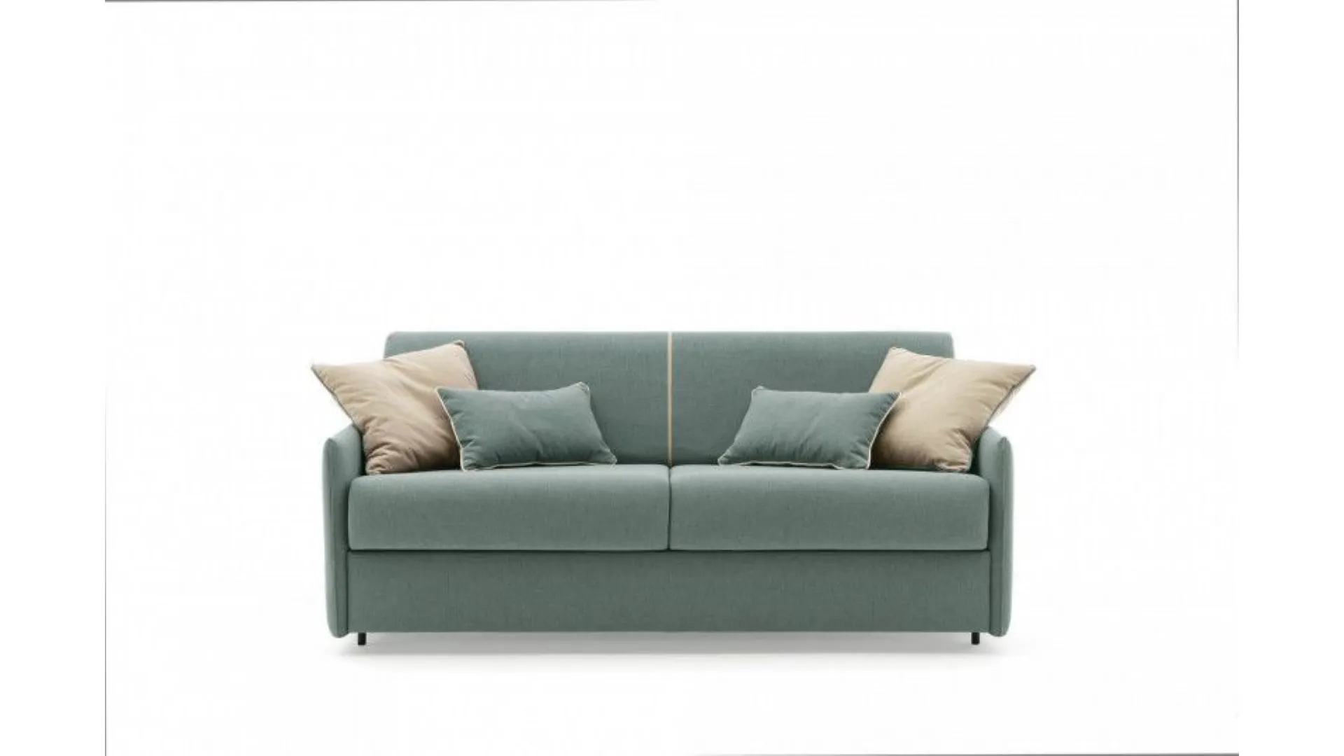 Three-seat Naxos sofa bed with a quick and intuitive opening mechanism.