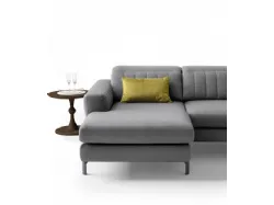 Egon sofa with fine leather upholstery and reclining motion.