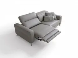 Gareth corner fabric sofa with motorized relax movement