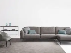 Nicole corner sofa in fabric