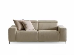 Sebastian three-seater sofa with motorized relaxation movement.