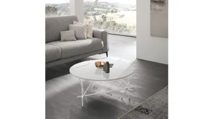 Glass coffee table - Wire