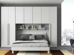 Double room with built-in wardrobe and Imola bed model